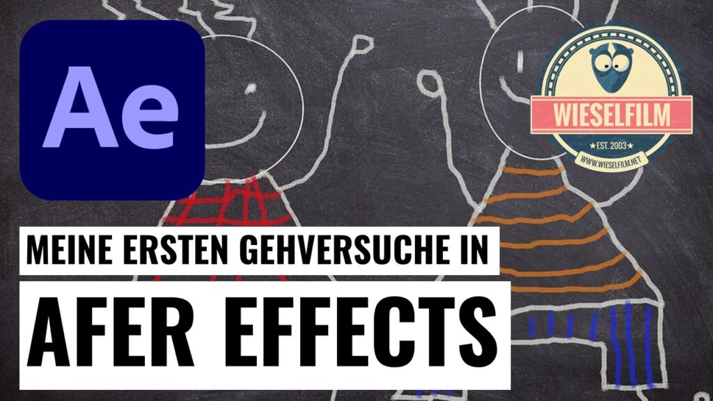 Gehversuche in After Effects