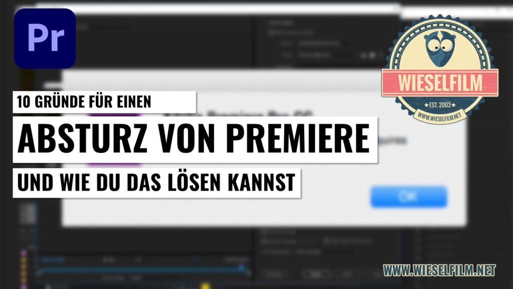 Beitragsbild Absturz Premiere Pro