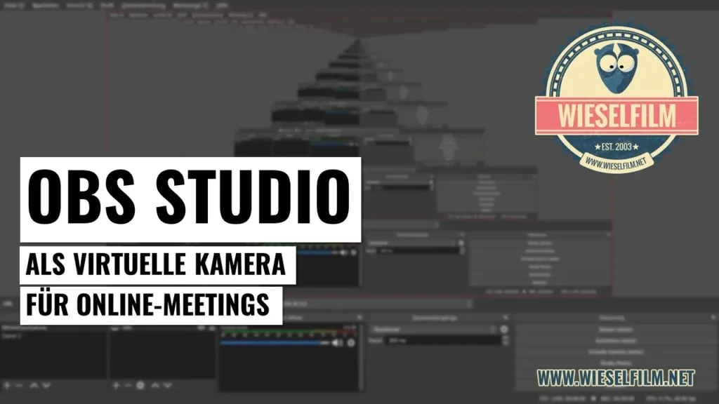 OBS Studio als virtuelle Kamera